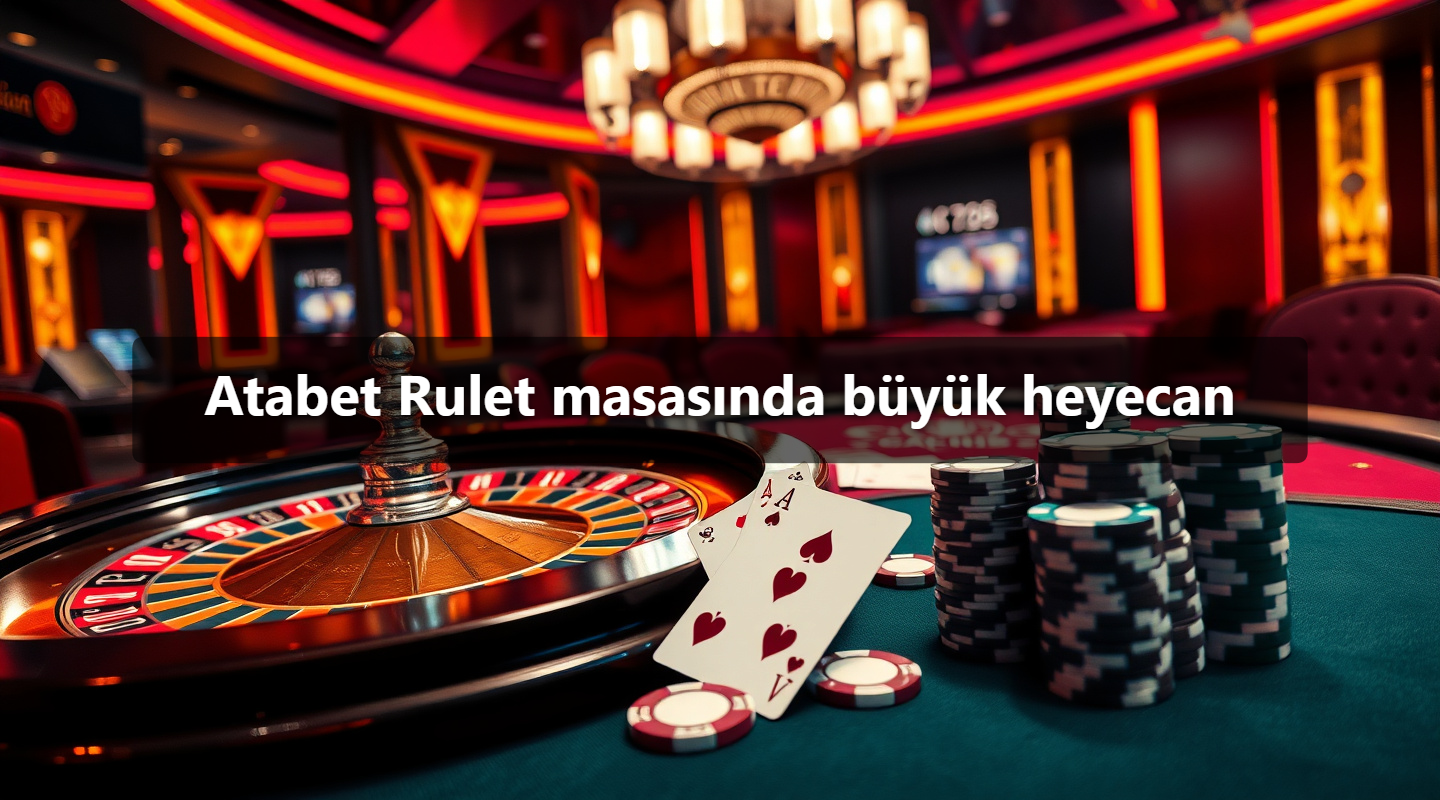 Atabet Rulet masasında büyük heyecan